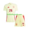 Tenue Espagne Pedri 26 Enfant Exterieur UEFA Euro 2024 Maillot de Foot